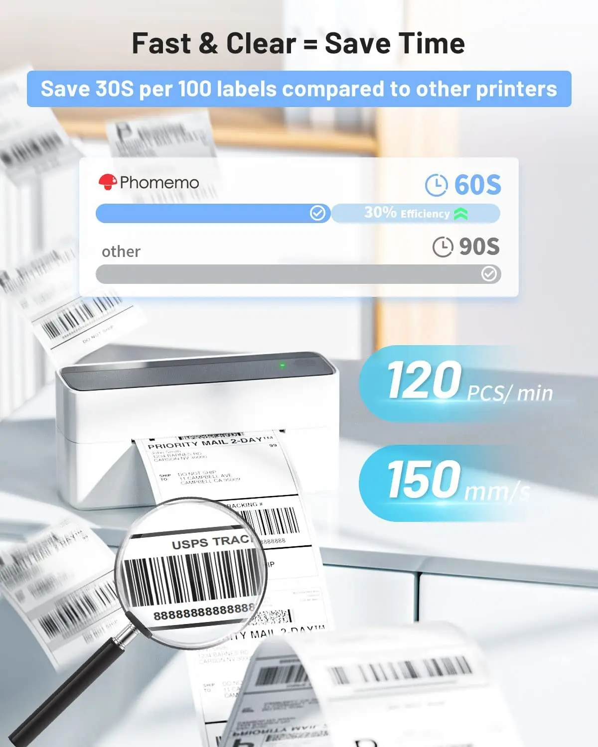 2026 Phomemo 241bt 4x6 Shippin - Label Printer review and price
